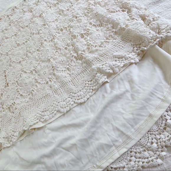 *Bundle Only* Willi Smith Crochet High Low Skirt - Picture 5 of 7